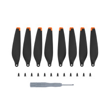 (Orange Tip) 4Pair Propellers Low Noise RC Drone Blade Accessories For DJI Mini 3 Drones