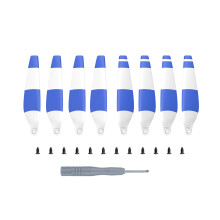 (White Blue) 4Pair Propellers Low Noise RC Drone Blade Accessories For DJI Mini 3 Drones