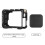 (B) Camera Aluminium Quick Release Protective Frame Lens Cap for Insta360 Ace Pro1/2 1