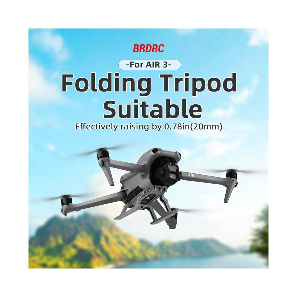 Folding Heightening Landing Gear Upgrade For Dji Mavic Air 3 123643855827