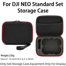 (Black) Drone Outdoor Portable Nylon Storage Bag Mini Protective Bag for DJI NEO