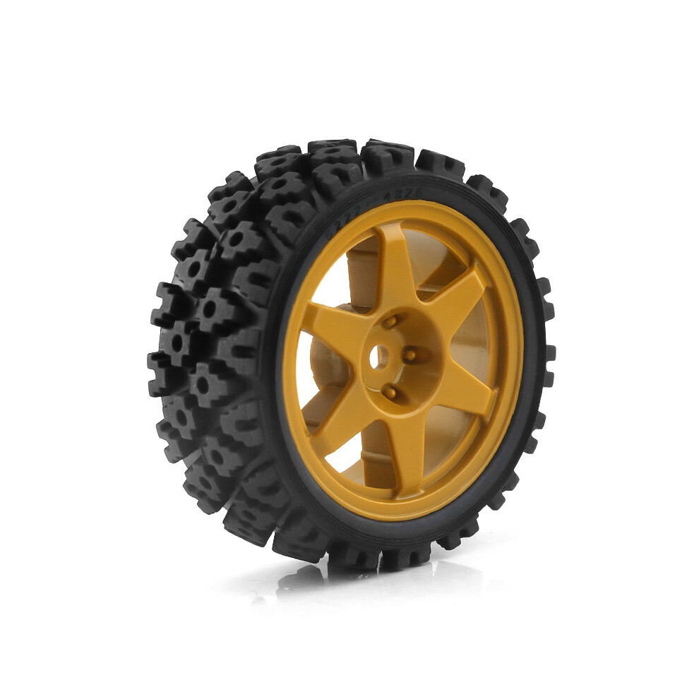 4Pcs 1/10 Rc Car Tyre Upgrade Parts For Kyosho Fw06 Tamiya Tt01/Tt02/Xv-01 320997447238