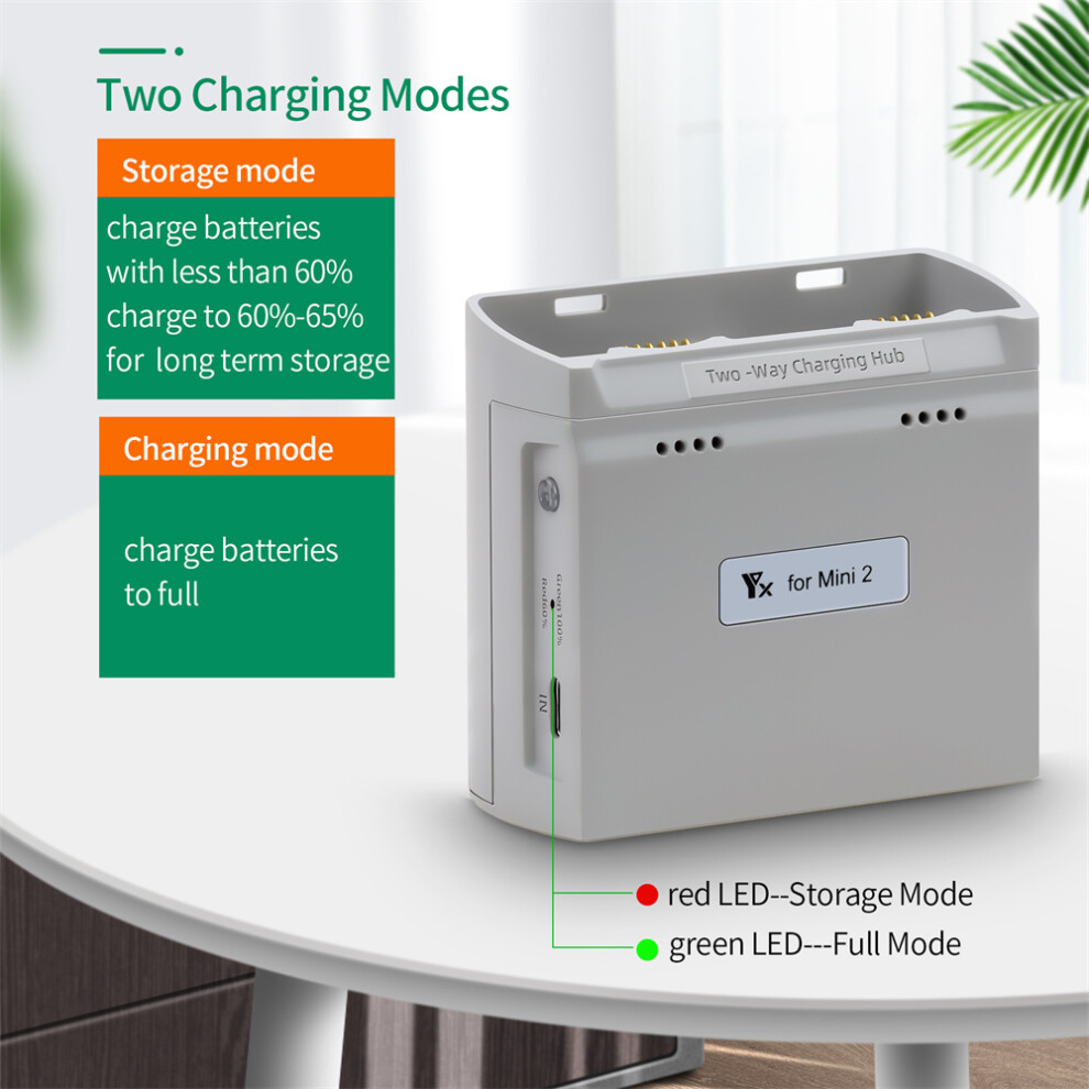 Mini 4K/Mini 2/Mini 2Se Drone Battery Charge Manager Smart Charger For Dji 320997463139