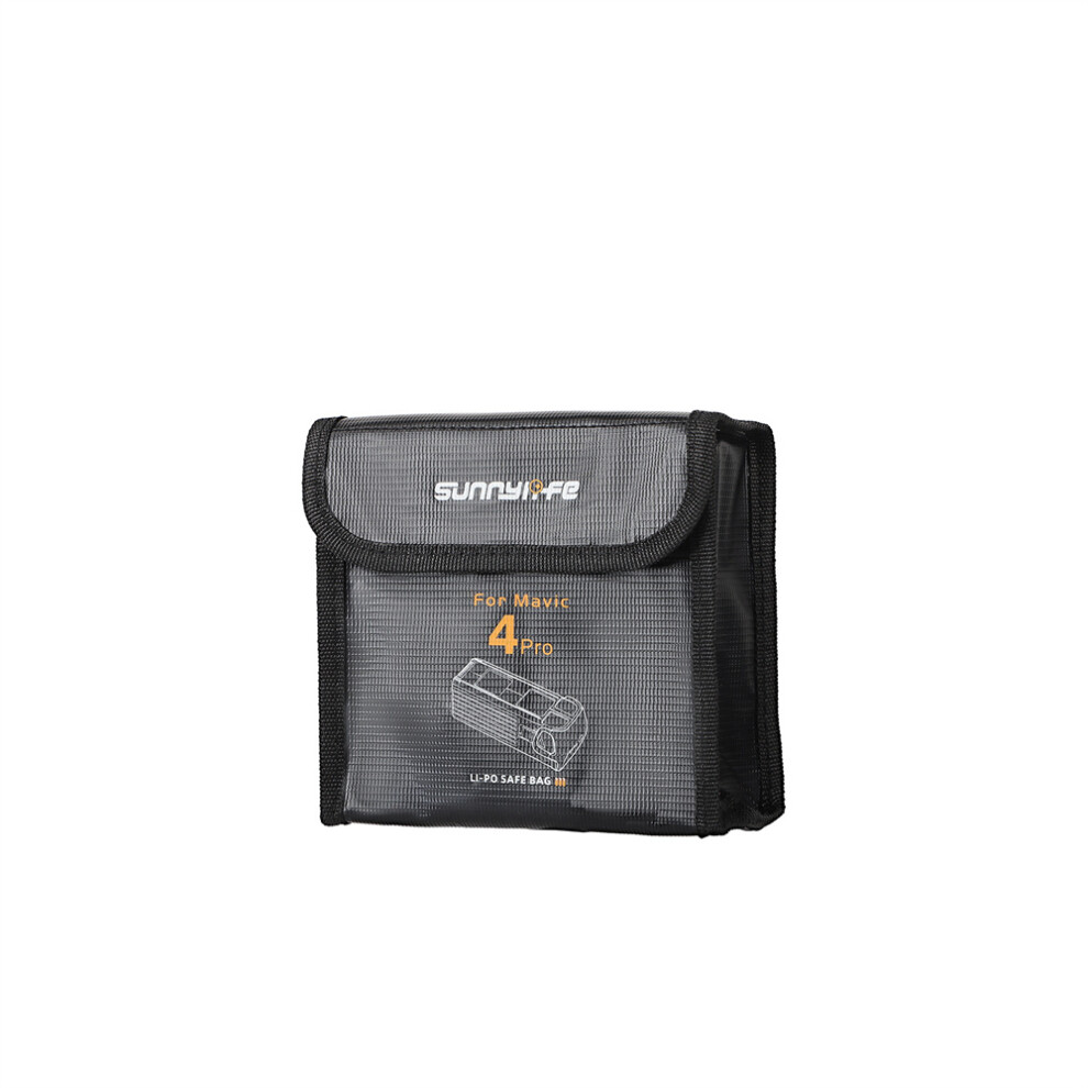 (For 3Pc Battery) Lipo Safe Bag Explosion-Proof Protective Battery Storage Bag For Dji Mavic 4 Pro 320997471035