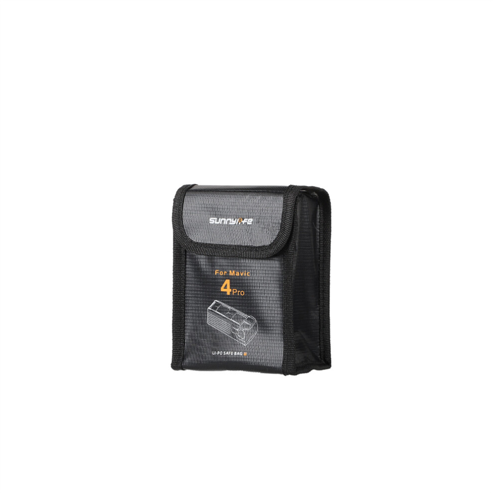 (For 2Pc Battery) Lipo Safe Bag Explosion-Proof Protective Battery Storage Bag For Dji Mavic 4 Pro 320997471028