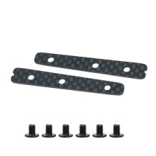 Carbon Fiber Rear Brance Plate bridge for Kyosho MP11 IF729 RC Part