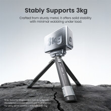 1/4 Screw Tripod Extension Selfie Stick Desktop Mount for Insta360/DJI Series
