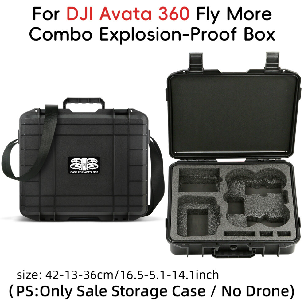 For Dji Avata 360 Drone Explosion-Proof Suitcase Portable Carrying Storage Bag 123643872947