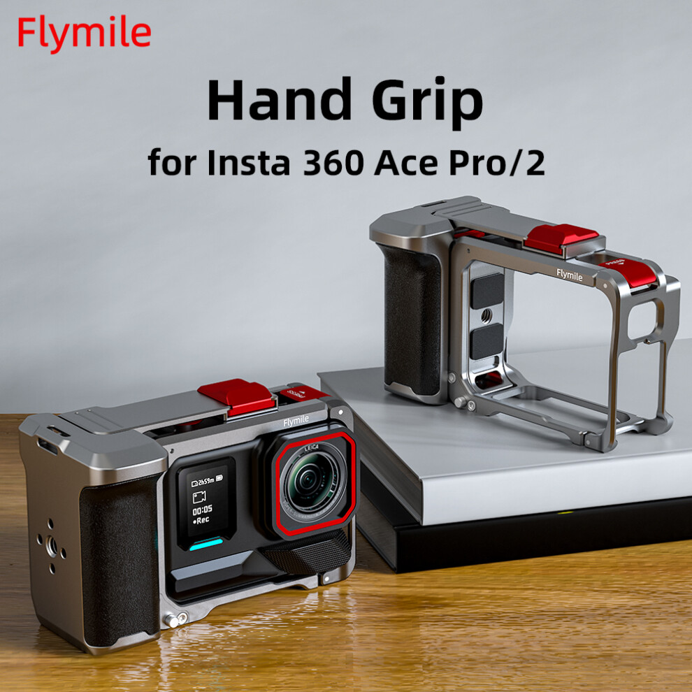 For Insta360 Ace Pro 1/2 Camera Street Grip Photo Rabbit Cage Accessory 320997471752
