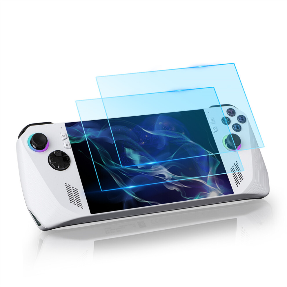 2Pcs For Rog Ally Gaming Handheld Game Machine Tempered Glass 9H Protection Film 320997447771