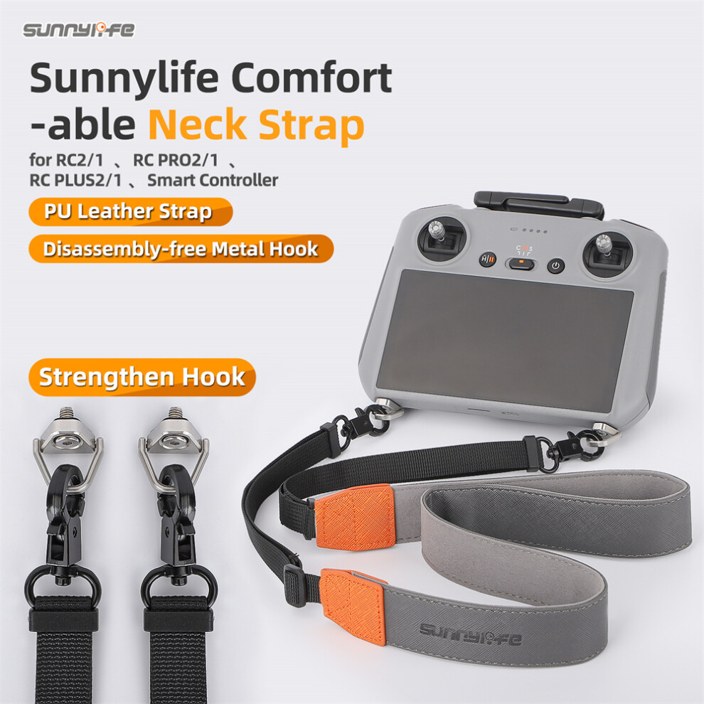 Controller Hanger Strap Shoulder Belt Lanyard Disassembly-Free Hook For Dji Flip/ Mini 4 Pro Rc 2/1/Rc Pro2/1/Rc Plus 2/1 320997471943