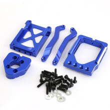 (Blue) 1 Set CNC Metal Quick Release Motor Mount for Maxx 6S/8S 1/6 XRT 8S Upgrade