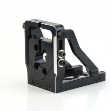 (Black) 1 Set CNC Metal Quick Release Motor Mount for Maxx 6S/8S 1/6 XRT 8S Upgrade