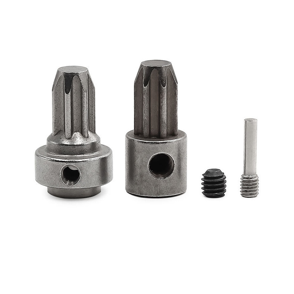 (Rear+Front Axle) Rear & Front Hard Steel Axle Drive Hub For Traxxas Slash 4Wd Rustler #6888X Light 320997471837