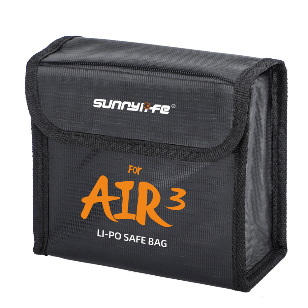 (For 3Pc Battery) Battery Safe Bag Protective Li-Po Safe Bag Explosion-Proof Accessories For Dji Air 3 320997448891