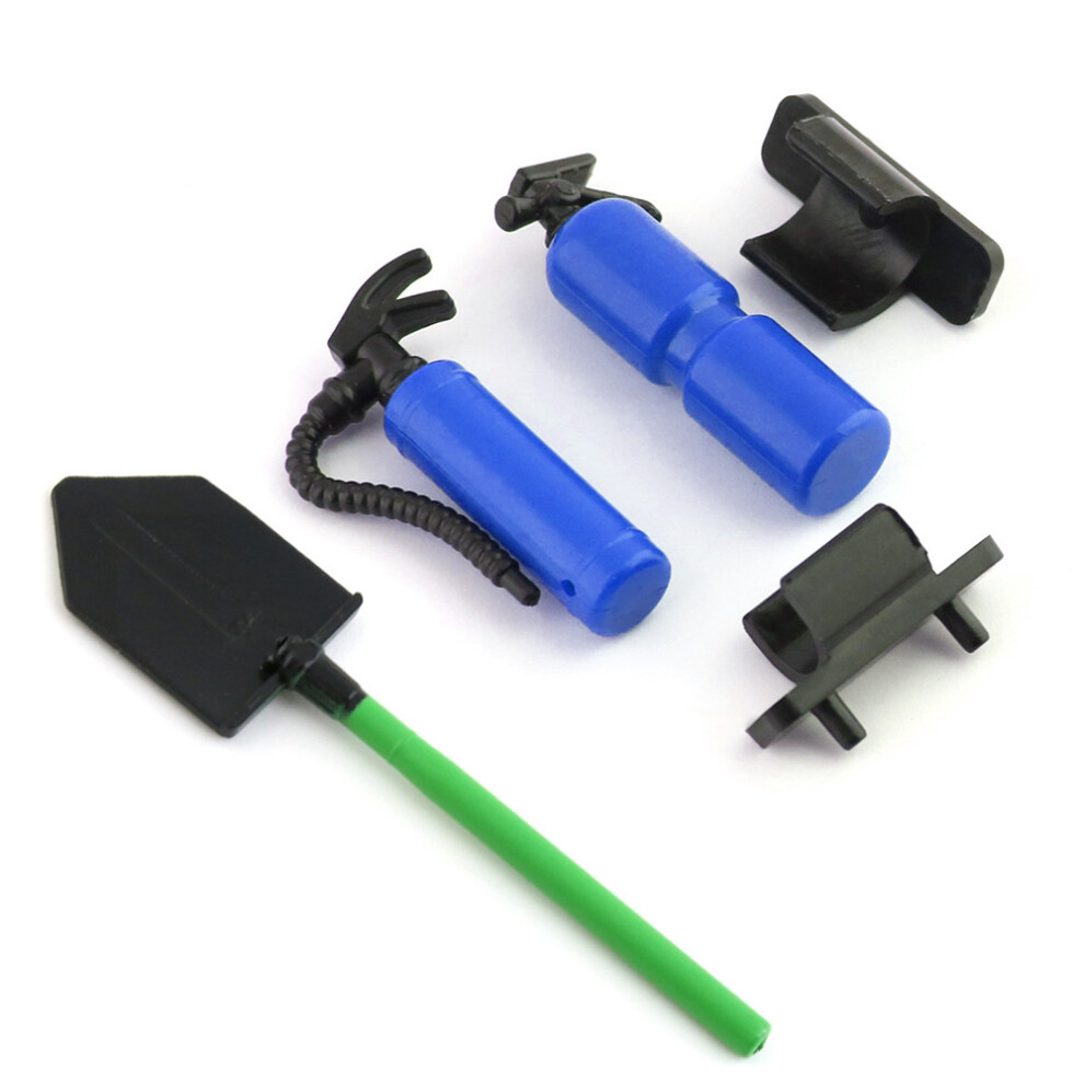 (Blue) 1/10 Scale Fire Extinguisher Rc Car Simulation For Axial Scx10 Trx4 D90 Blue 320997448471