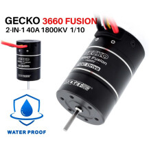 1/10 RC Crawler Brushless Motor 3660 Fusion 1800KV Waterproof 40A Brushless ESC