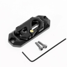 (Black) Trailer Hook Buckle Kits for 1/10 Axial SCX10 90046 & TRX4 RC Crawler Car