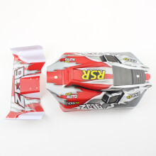 (Red) For Wltoys 1:14 144001 RC Car Accessories Plastic Car Shell Upgrades Parts