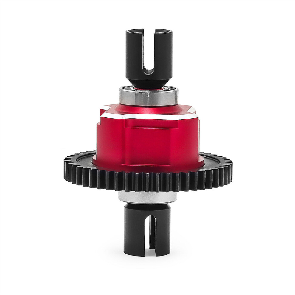 (Red) For Traxxas Sledge 1/8 Rc Car #9585 Metal 52T Center Differential Assembly Red 320997480174