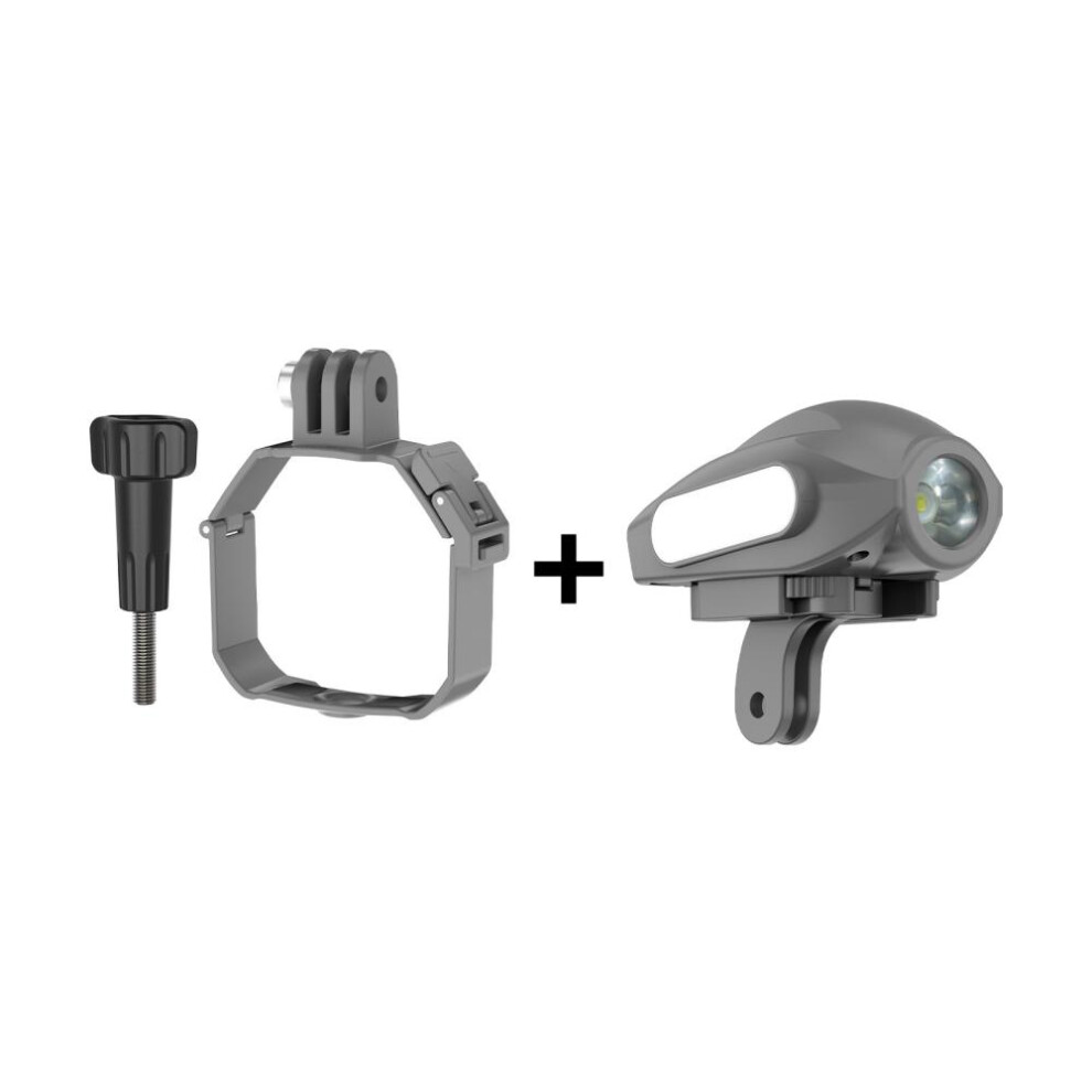 (Light+Drone Mount) Multifunctional Drone Expansion Mount Action Camera Holder Adapter Drone For Mini 5 Pro Light 320997477587