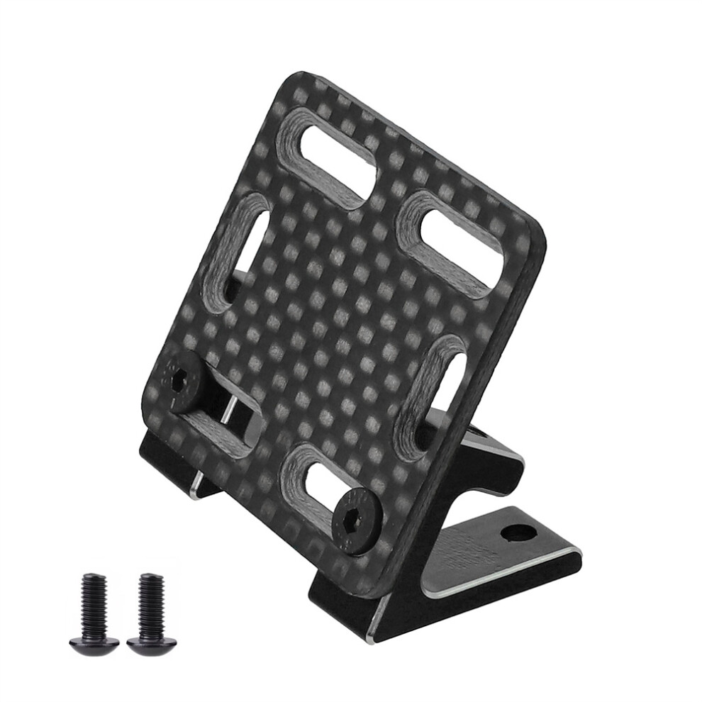 (Black) For Yokomo Yd-2 Series Carbon Fiber Esc Mount V2 For 1:10 Rc Drift Car Black 320997480426