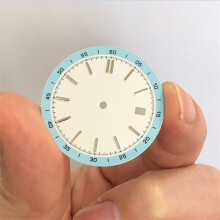 (Dial-A) 40mm Water-Resistant Mineral/Sapphire Watch Case and Dial for NH35 Movement