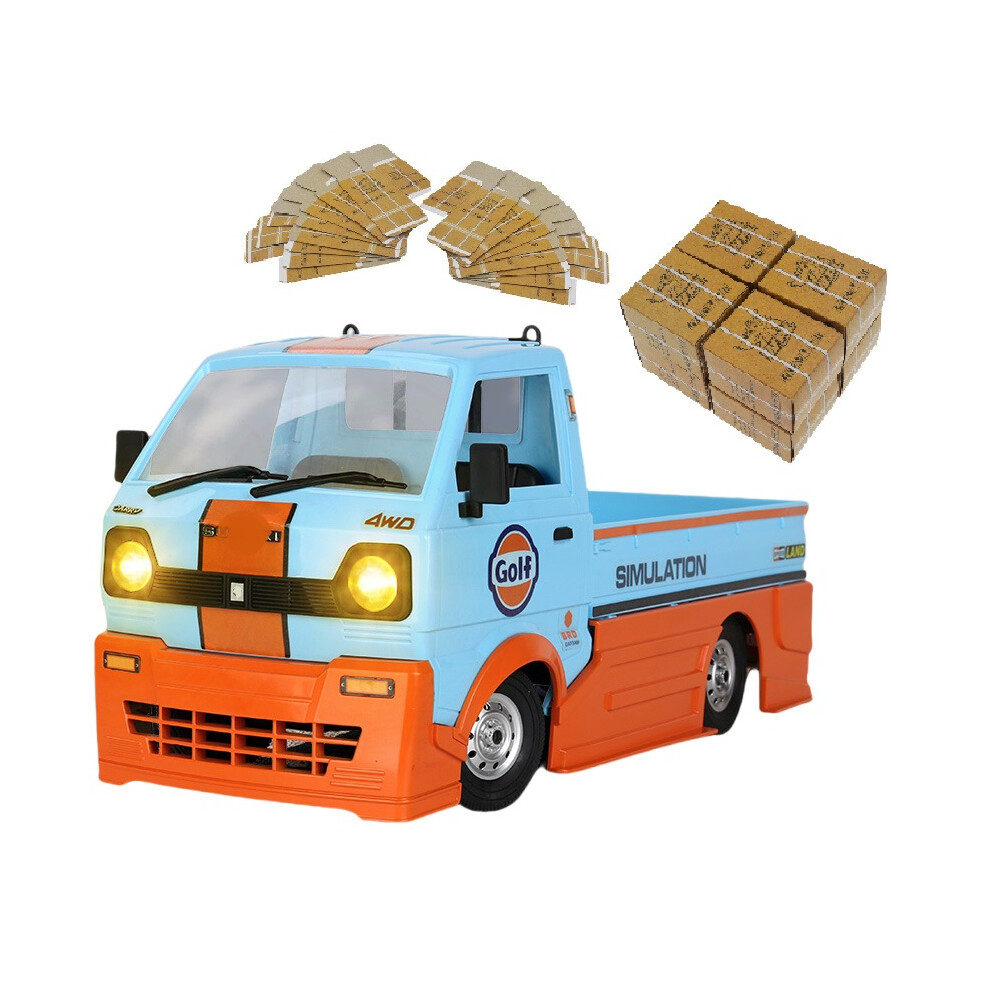 (With Decoration) Wpl D14 1:10 Suzuki Minivan 2.4G 4Wd 280 Motor Rc Car Drift Rc Car Kids Toys 320997472957