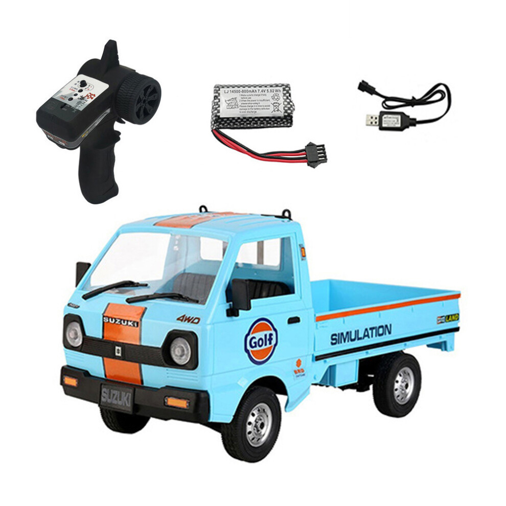 (Without Decoration) Wpl D14 1:10 Suzuki Minivan 2.4G 4Wd 280 Motor Rc Car Drift Rc Car Kids Toys 320997472940