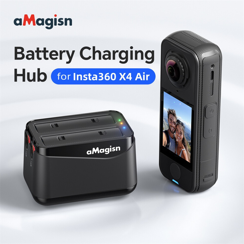 Insta360 X4 Air Battery Fast Charging Dock Camera Accessory Charger 113121980240