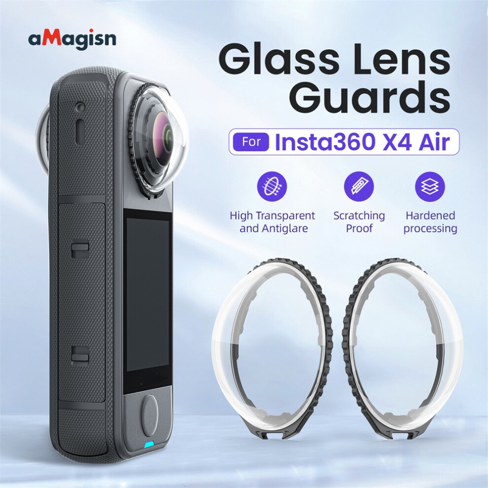 For Insta360 X4 Air Camera Clip-On Protective Lens Lens Protection Accessory 320997478300