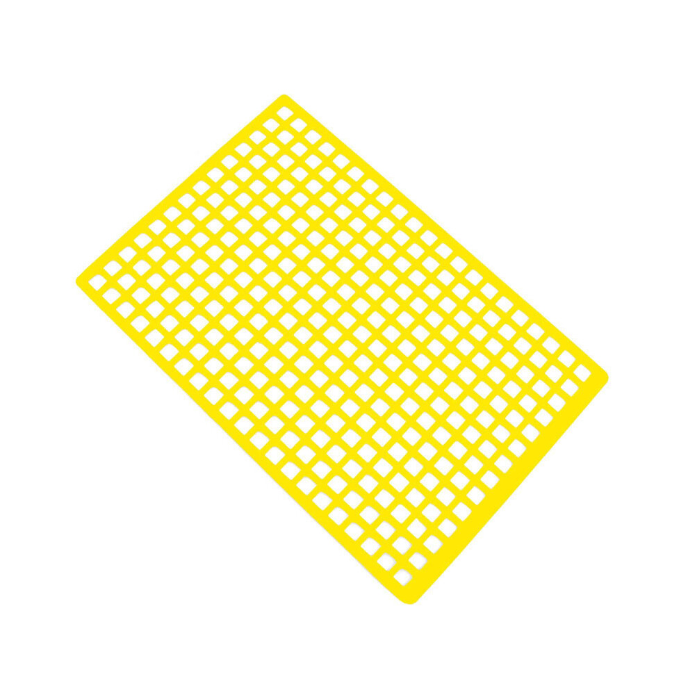 (Yellow) Rubber Luggage Net Elastic Luggage Storage Mesh Net For 1/10 1/8 Rc Crawler Car Yellow 320997487456