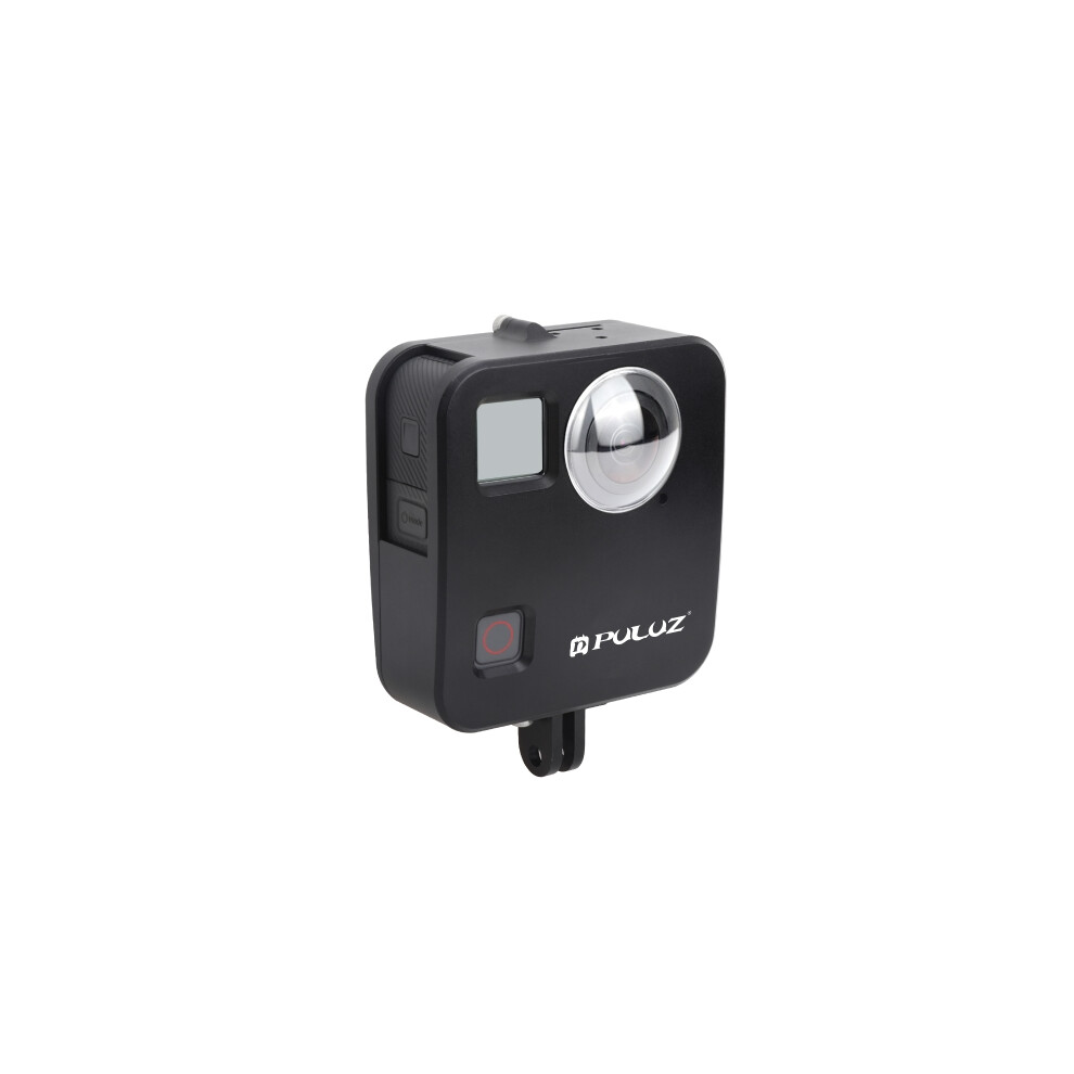 Puluz For Gopro Fusion Housing Shell Cnc Aluminum Alloy Protective Cage With Basic Mount & Lens Caps 320997481065