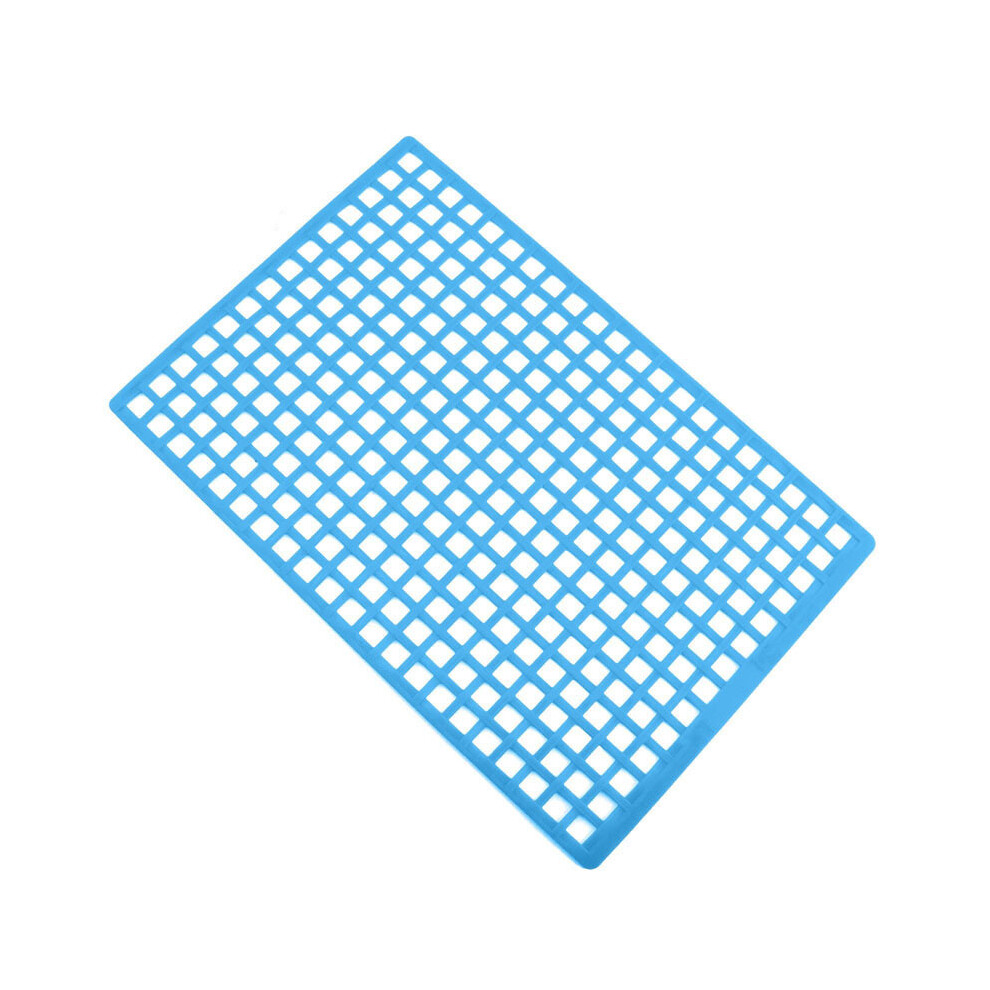 (Blue) Rubber Luggage Net Elastic Luggage Storage Mesh Net For 1/10 1/8 Rc Crawler Car Blue 320997487463