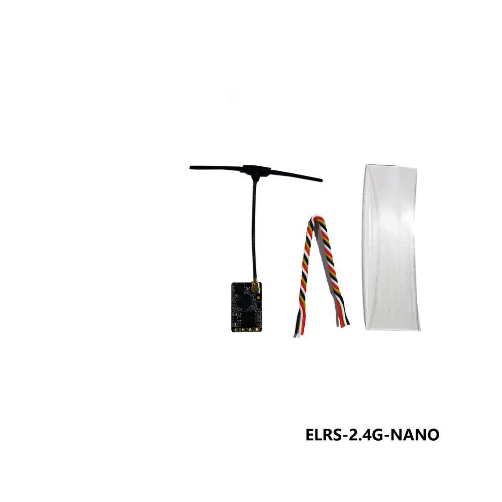 (Elrs-2.4G-Nano) 2.4Ghz/915Mhz Elrs Nano Expresslrs Receiver For Fpv Racing Drones, High Refresh Rate, Ultra-Compact 2X2 Design 113121988550