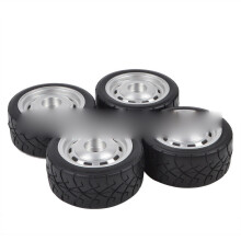 4pcs RC Tamiya Mini Tires for M03 M04 M05 M06 SW01 12mm Clutch