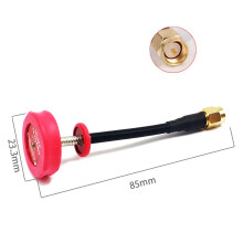 (Red Long-Inside Needle) Pagoda 5.8G 5dBi 50W Omnidirectional Omni FPV Flat Panel Pagoda Antenna RHCP SMA/RP-SMA