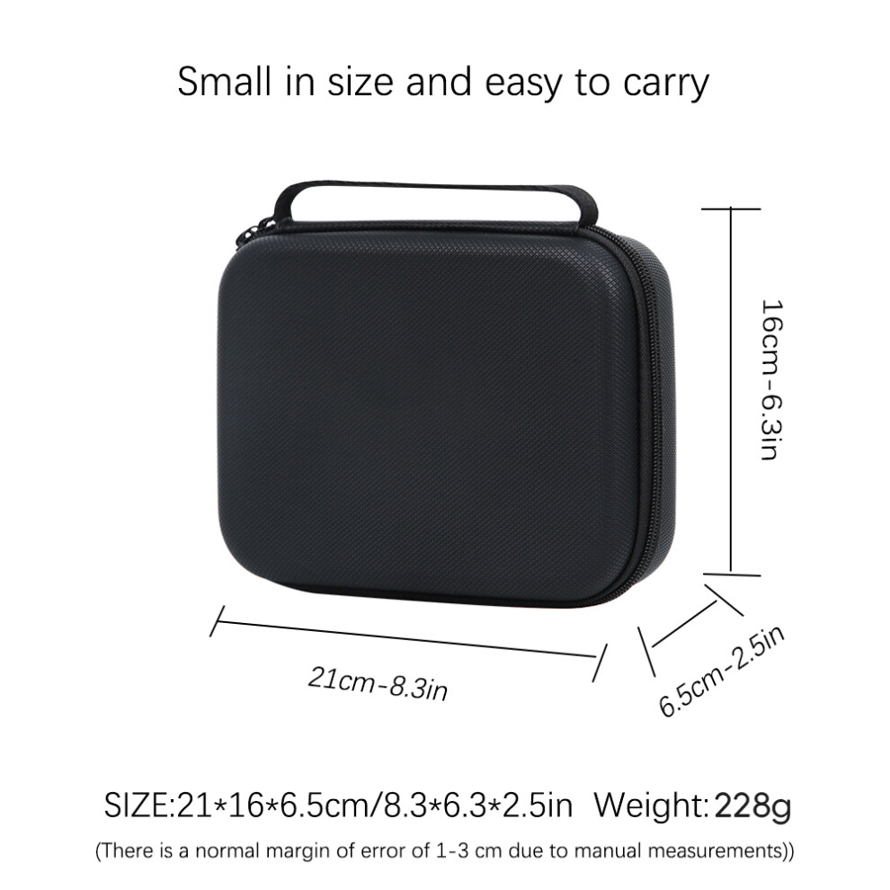 (Black) For Insta360 Go Ultra Camera Storage Case Compact Portable Carry Case Black 320997478645
