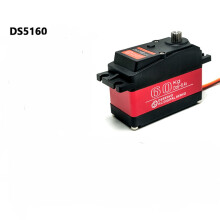 (DS5160-60KG) 1X Waterproof Servo 20Kg 25Kg 30Kg 40Kg High Speed servo Metal Gear Digital Servo RC Baja Servo For 1/8 1/10 Scale RC Cars