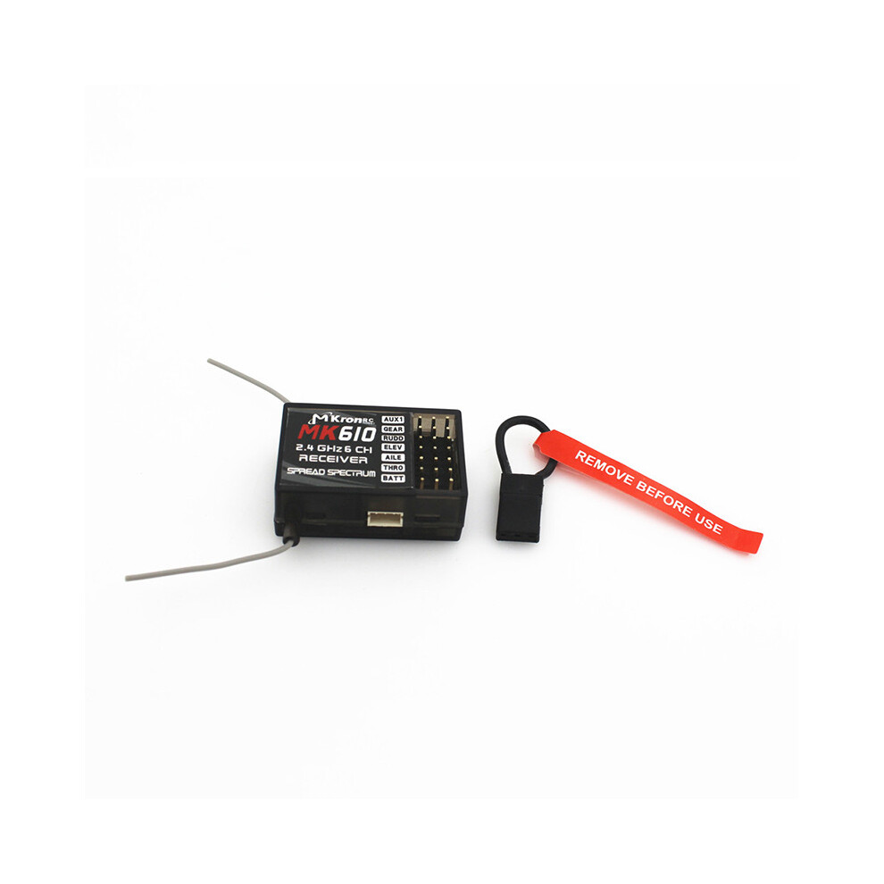 2.4Ghz 6Ch Dsm2 Mk610 Rc Receiver Compatible Ar6100 Receptor For Spektrum Dx6i Dx7 Dx8 Dx9 Transmitter Jr Dsx7 Dsx9 Radio 320997481935