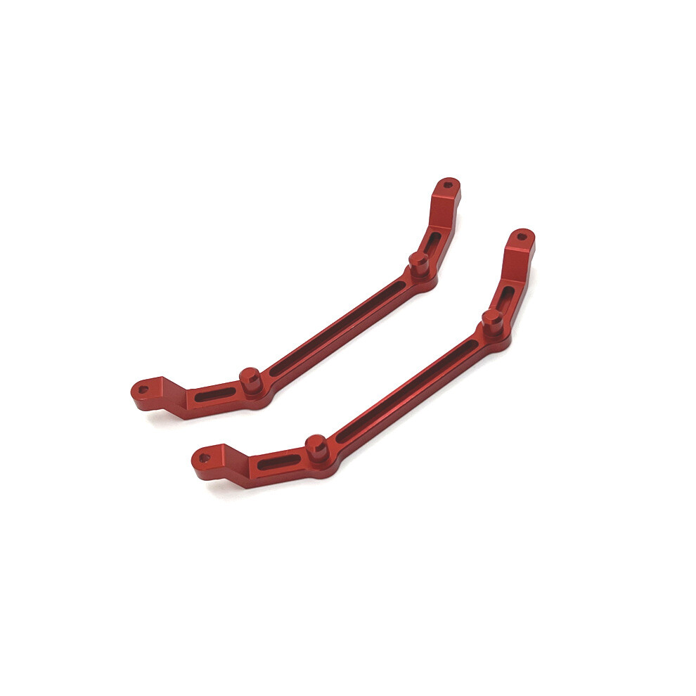 (Red) 2Pcs For Mn128 Rc Car Shell Fixing Posts 1/12 Rc Crawler Car Upgrade Parts Red 320997496113