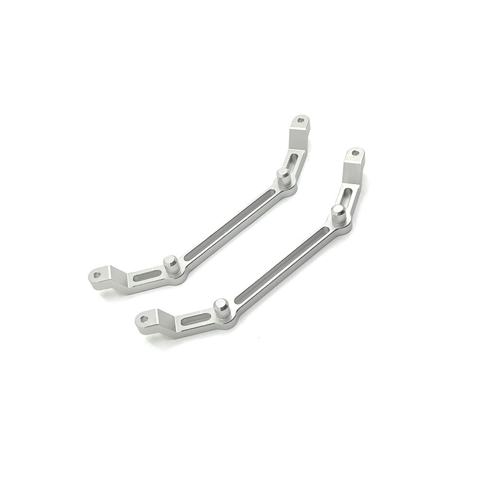 (Silver) 2Pcs For Mn128 Rc Car Shell Fixing Posts 1/12 Rc Crawler Car Upgrade Parts Silver 320997496120