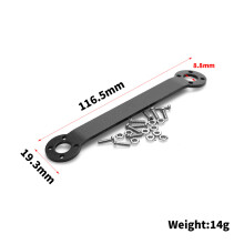 Aluminum Front Brance Plate bridge for Tamiya CW-01 Lunch Box Midnight Pumpkin