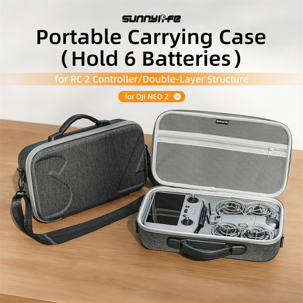 Portable Carrying Case Combo Shoulder Bag Protective Bag Hard Travel Case Accessories For Dji Neo 2 320997479178