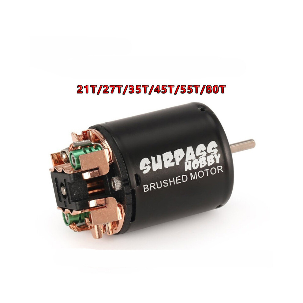(27T) 55T 27T 35T Brushed Crawler Electric Motor 540 Brushed Motor For 1/10 Off-Road Rock Crawler Climbing Rc Car Brushed Motor 115295194737