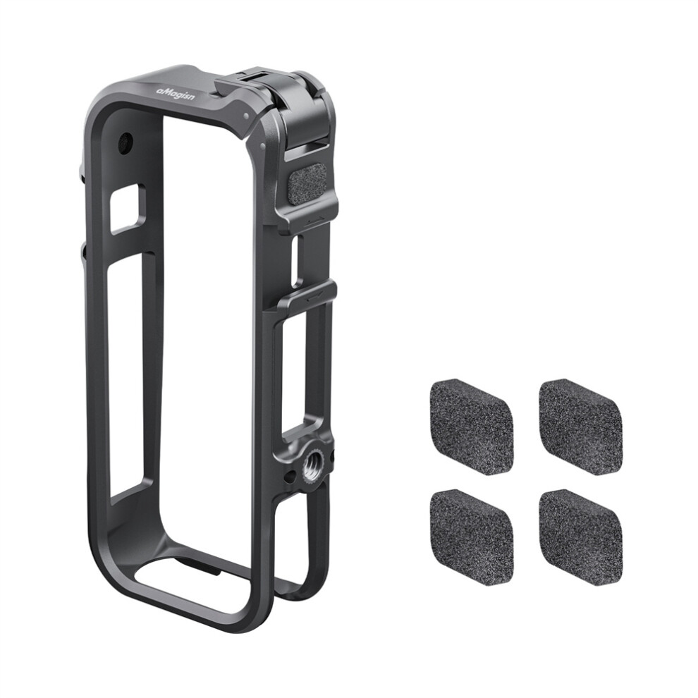 (Black) For Insta360 X4 Air Camera Rabbit Cage Expansion Frame Protective Edge Accessory 320997478881