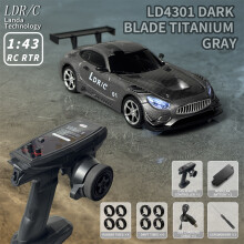(4) LD4301 1:43 AMG Mini RC Car 4WD 2.4G Racing Toy for Kids Holiday Gift