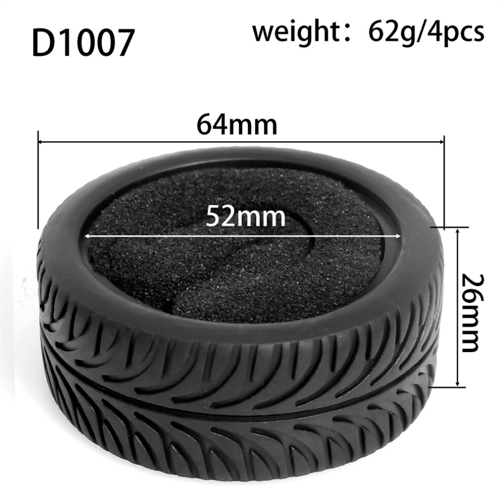 (D1007) 1/10 Rc Car Scale Off-Road Tyres Fortamiya Tt02 Hpi Kyosho Fw06 Hsp 320997479888