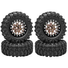 (6) 4pc 1.3-inch RC Car Wheel Hub Tires for 1/18 TRX4M 1/24 SCX24 FMS Ascent-18