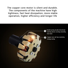 5 Ceiling Fans Silent 500mm -Saving High-Volume Electric Fan Ceiling Fan with for Home Dormitory US Plug